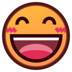 grinning face with smiling eyes