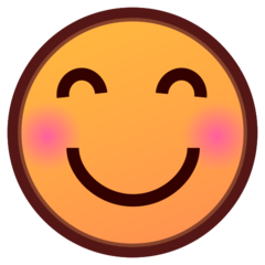 smiling face with smiling eyes