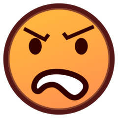 angry face