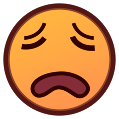 weary face