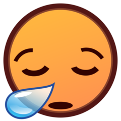 sleepy face