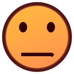 hushed face