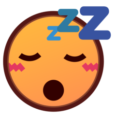 sleeping face