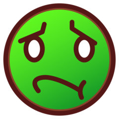 nauseated face