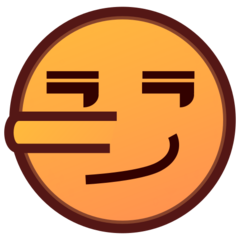 lying face