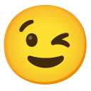 winking face