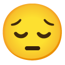 pensive face