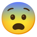 fearful face