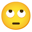face with rolling eyes