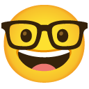 nerd face