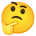 thinking face