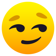 smirking face
