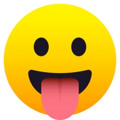 face with tongue