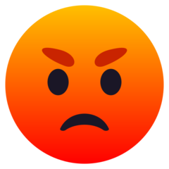 enraged face