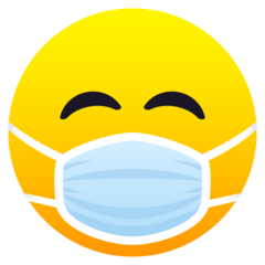 face with medical mask