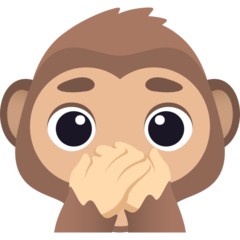 speak-no-evil monkey