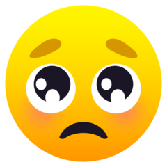 pleading face