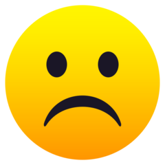 frowning face