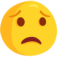 worried face