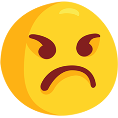 angry face