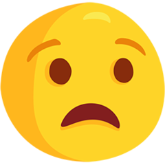 anguished face