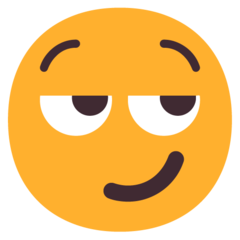 smirking face