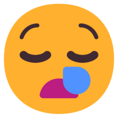 sleepy face