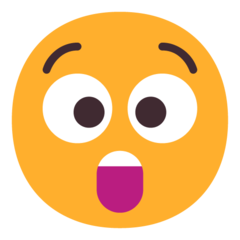 astonished face
