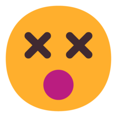 face with crossed-out eyes