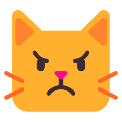 pouting cat