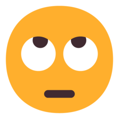 face with rolling eyes