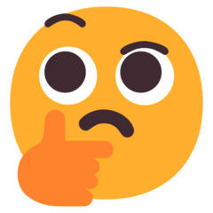 thinking face