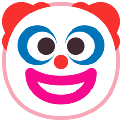 clown face