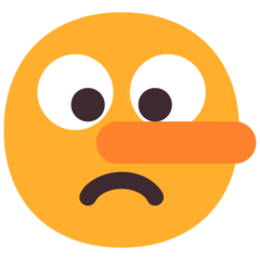 lying face