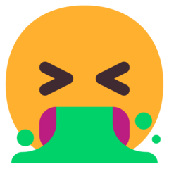 face vomiting