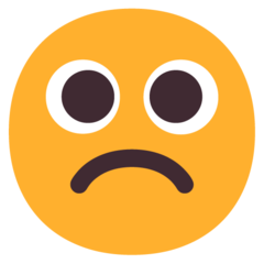 frowning face