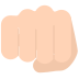 oncoming fist