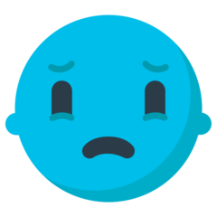 worried face