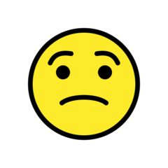 worried face