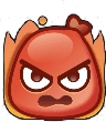enraged face