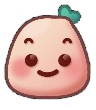 slightly smiling face