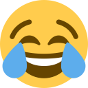 face with tears of joy