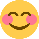 smiling face with smiling eyes