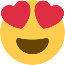 smiling face with heart-eyes