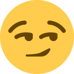 smirking face