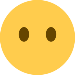 face without mouth