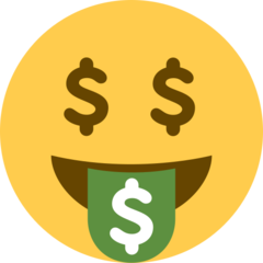 money-mouth face
