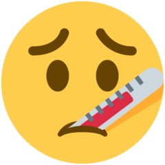 face with thermometer