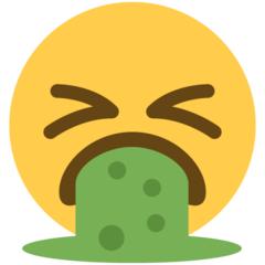 face vomiting