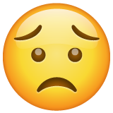 worried face
